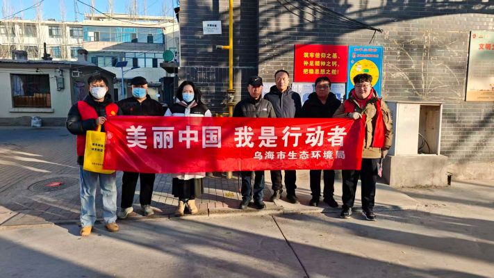 1月31日 美丽中国 我是行动者—清除城市“牛皮癣”志愿服务2